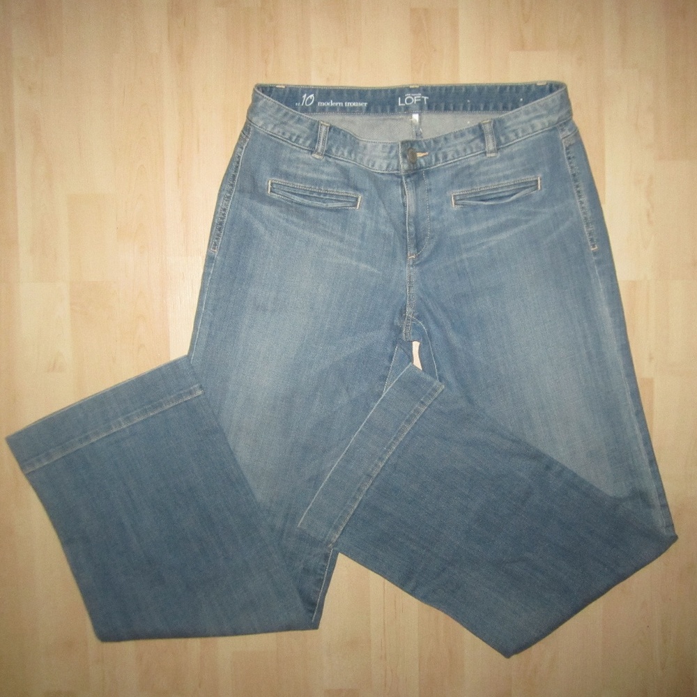 Ann Taylor Loft Modern Flare Leg Jeans
